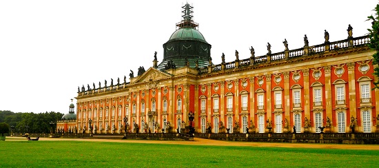 Palacio de Sanssouci, en Postdam