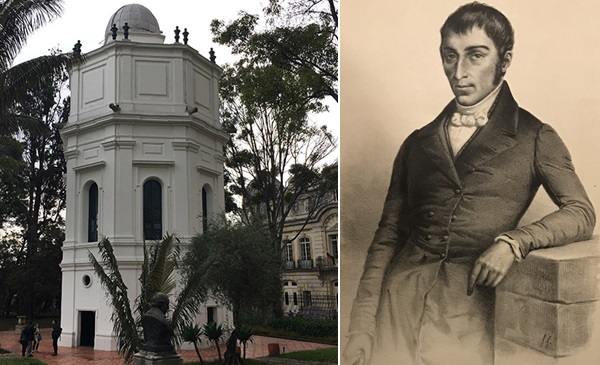 Francisco José de Caldas (1768-1816) y el Observatorio Astronómico Nacional, de quien fue su primer director.