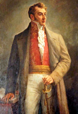 Antonio Nariño. Óleo de Ricardo Acevedo Bernal.