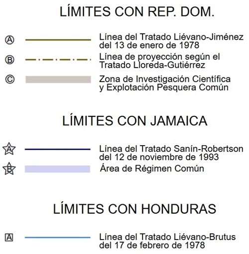 Delimitaciones de las fronteras de Colombia con Jamaica y Honduras